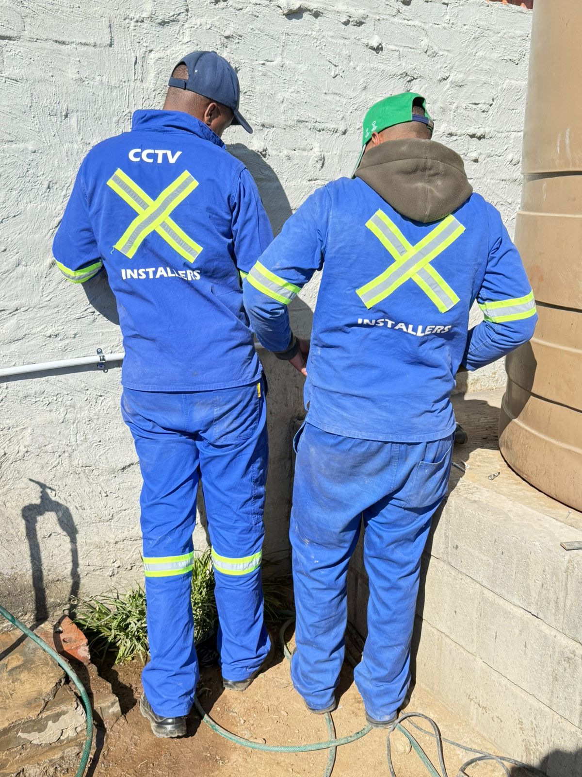 A high-resolution image of a recent CCTV installation.